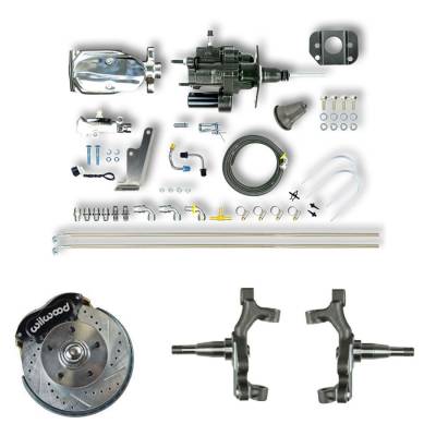 The Right Stuff Detailing - The Right Stuff AFXHB32DSX Select GM Cars Brake Conversion Kit Front