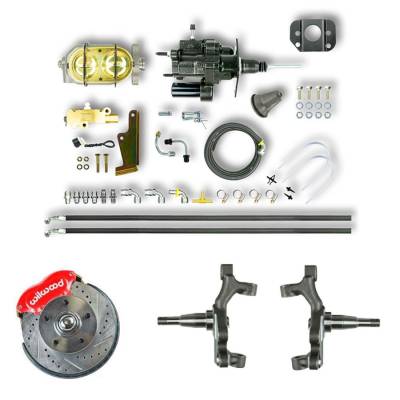 The Right Stuff Detailing - The Right Stuff AFXHB32DZ Select GM Cars Brake Conversion Kit Front