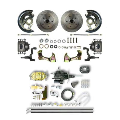 The Right Stuff Detailing - The Right Stuff AFXHB01C Select GM Cars Brake Conversion Kit Front