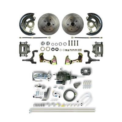 The Right Stuff Detailing - The Right Stuff AFXHB01CX Select GM Cars Brake Conversion Kit Front