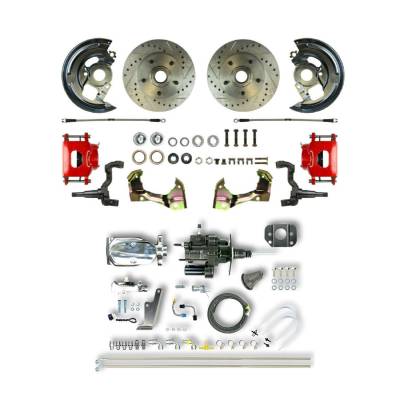The Right Stuff Detailing - The Right Stuff AFXHB01CZX Select GM Cars Brake Conversion Kit Front