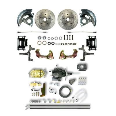 The Right Stuff Detailing - The Right Stuff AFXHB01DS Select GM Cars Brake Conversion Kit Front