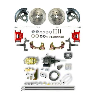 The Right Stuff Detailing - The Right Stuff AFXHB01DZ Select GM Cars Brake Conversion Kit Front