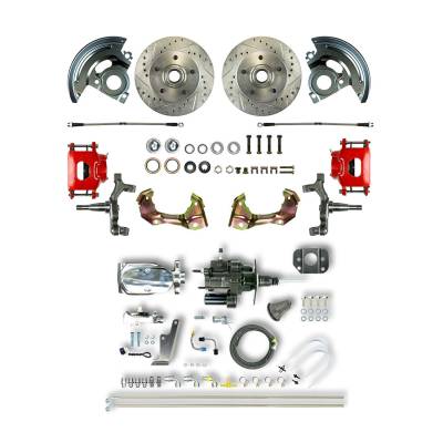 The Right Stuff Detailing - The Right Stuff AFXHB01DZX Select GM Cars Brake Conversion Kit Front
