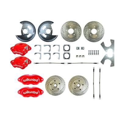 The Right Stuff Detailing - The Right Stuff Detailing F69RDM25Z Rear Brake Conversion Kit for Chevy/Pontiac