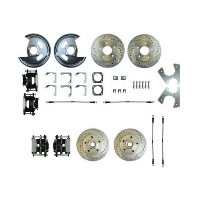 The Right Stuff Detailing - The Right Stuff Detailing F70RDM5S Front/Rear Brake Conversion Kit for Chevy