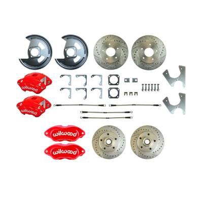 The Right Stuff Detailing - The Right Stuff Detailing F75RDM25Z Front/Rear Brake Conversion Kit for Chevy