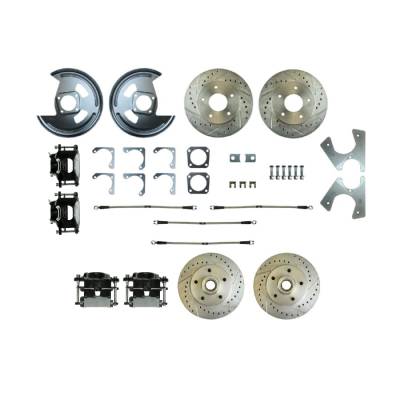 The Right Stuff Detailing - The Right Stuff Detailing F75RDM5S Front/Rear Brake Conversion Kit for Chevy