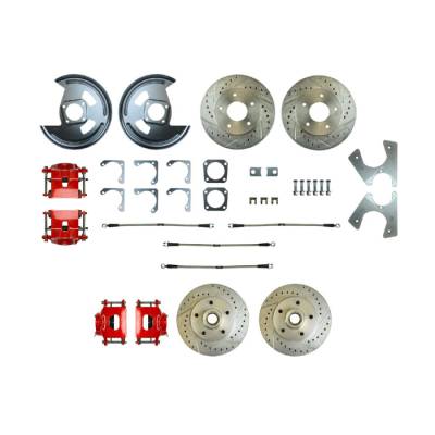The Right Stuff Detailing - The Right Stuff Detailing F75RDM5Z Front/Rear Brake Conversion Kit for Chevy