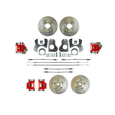 The Right Stuff Detailing - The Right Stuff F82RD78Z Front/Rear Brake Conversion Kit for 82-87 Chevy Camaro