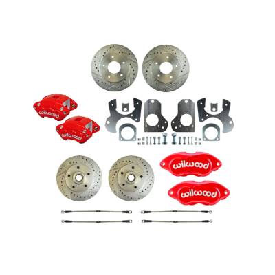 The Right Stuff Detailing - The Right Stuff Detailing F82RDM282Z Chevy/Pontiac Brake Conversion Kit Rear