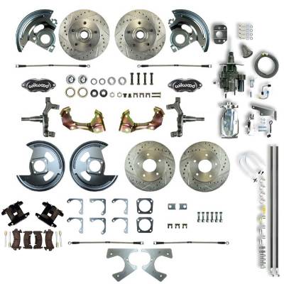 The Right Stuff Detailing - The Right Stuff AFXHB21CSX Brake Conversion Kit Front/Rear Select GM Cars