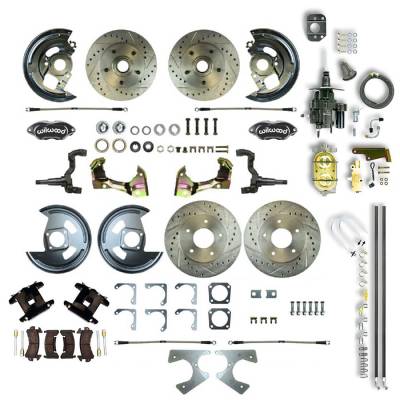 The Right Stuff Detailing - The Right Stuff AFXHB21CS Brake Conversion Kit Front/Rear Select GM Cars