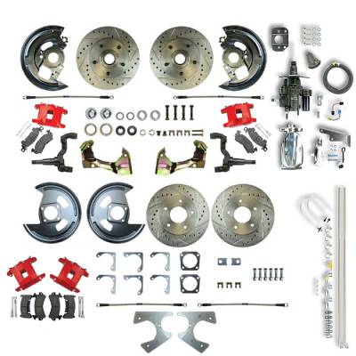 The Right Stuff Detailing - The Right Stuff AFXHB21CZX Brake Conversion Kit Front/Rear Select GM Cars