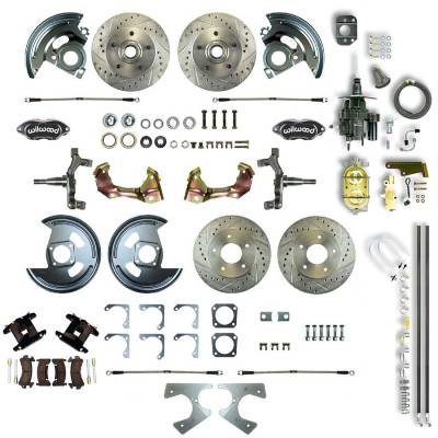 The Right Stuff Detailing - The Right Stuff AFXHB21DS Brake Conversion Kit Front/Rear Select GM Cars
