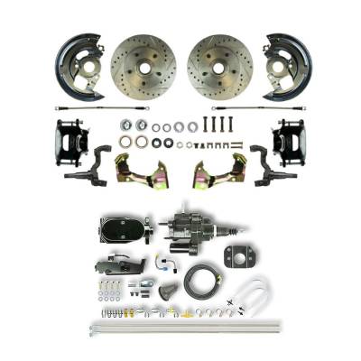 The Right Stuff Detailing - The Right Stuff AFXHB01CSY Select GM Cars Brake Conversion Kit Front