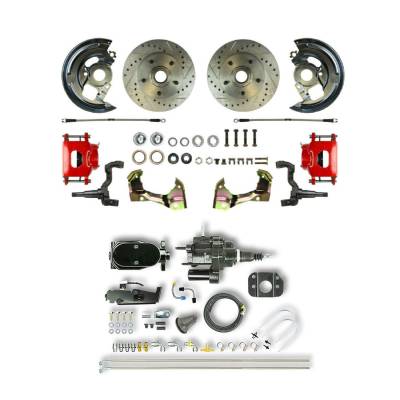 The Right Stuff Detailing - The Right Stuff AFXHB01CZY Select GM Cars Brake Conversion Kit Front
