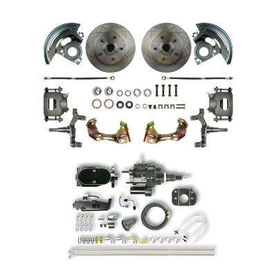 The Right Stuff Detailing - The Right Stuff AFXHB01DY Select GM Cars Brake Conversion Kit Front