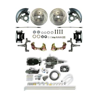 The Right Stuff Detailing - The Right Stuff AFXHB01DSY Select GM Cars Brake Conversion Kit Front