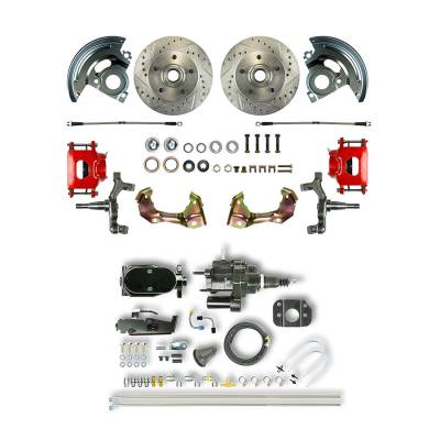The Right Stuff Detailing - The Right Stuff AFXHB01DZY Select GM Cars Brake Conversion Kit Front