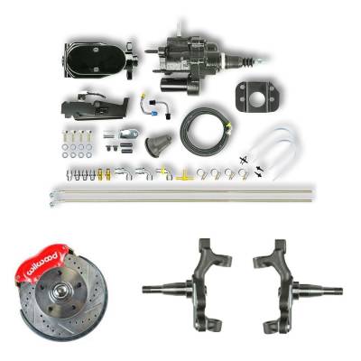 The Right Stuff Detailing - The Right Stuff AFXHB32DZY Select GM Cars Brake Conversion Kit Front