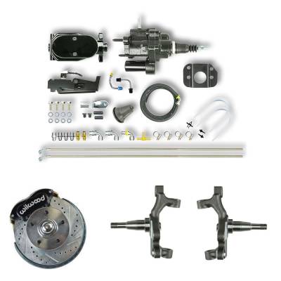 The Right Stuff Detailing - The Right Stuff AFXHB32DSY Select GM Cars Brake Conversion Kit Front