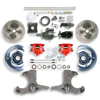 The Right Stuff Detailing - The Right Stuff Detailing THB6326ZY Chevy/GMC Brake Conversion Kit