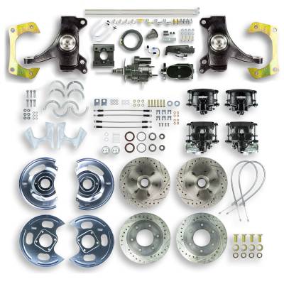 The Right Stuff Detailing - The Right Stuff Detailing THB6356DBY Chevy/GMC RWD Brake Conversion Kit
