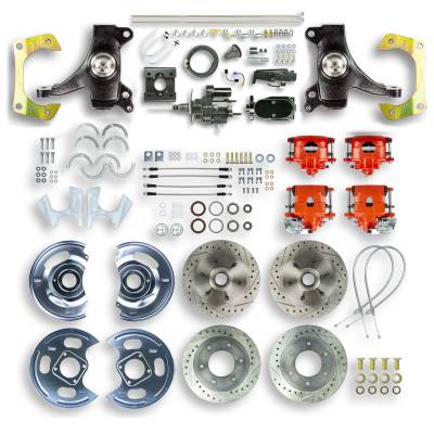 The Right Stuff Detailing - The Right Stuff Detailing THB6356DZY Chevy/GMC RWD Brake Conversion Kit