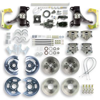 The Right Stuff Detailing - The Right Stuff Detailing THB6356DY Chevy/GMC RWD Brake Conversion Kit
