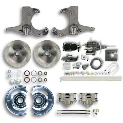 The Right Stuff Detailing - The Right Stuff Detailing THB6725Y Chevy/GMC RWD Brake Conversion Kit