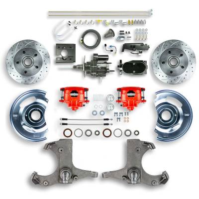 The Right Stuff Detailing - The Right Stuff Detailing THB6725ZY Chevy/GMC RWD Brake Conversion Kit