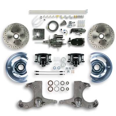 The Right Stuff Detailing - The Right Stuff Detailing THB6726BY Chevy/GMC RWD Brake Conversion Kit