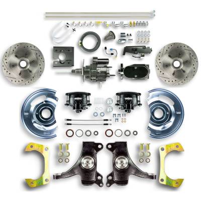 The Right Stuff Detailing - The Right Stuff Detailing THB6726DBY Chevy/GMC RWD Brake Conversion Kit