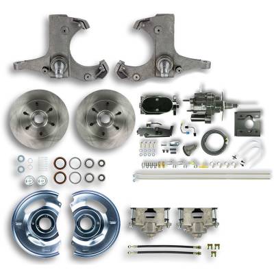 The Right Stuff Detailing - The Right Stuff Detailing THB6726Y Chevy/GMC RWD Brake Conversion Kit