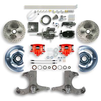 The Right Stuff Detailing - The Right Stuff Detailing THB6726ZY Chevy/GMC RWD Brake Conversion Kit