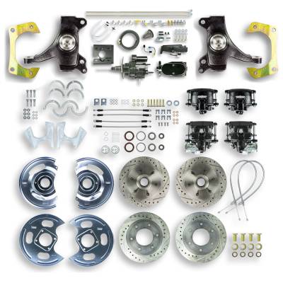 The Right Stuff Detailing - The Right Stuff Detailing THB6756DBY Chevy/GMC RWD Brake Conversion Kit