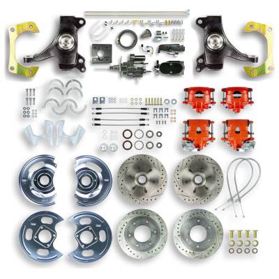 The Right Stuff Detailing - The Right Stuff Detailing THB6756DZY Chevy/GMC RWD Brake Conversion Kit