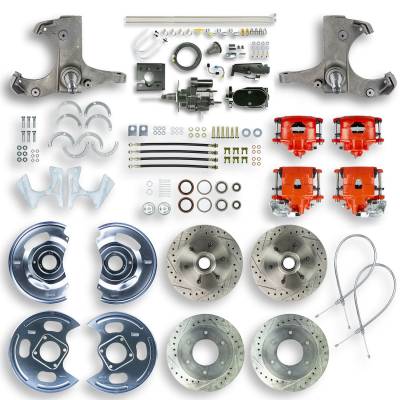 The Right Stuff Detailing - The Right Stuff Detailing THB6756ZY Chevy/GMC RWD Brake Conversion Kit