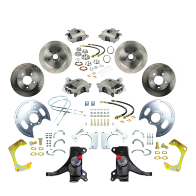 The Right Stuff Detailing - The Right Stuff TWK7355D Brake Conversion Kit for Chevy/GMC
