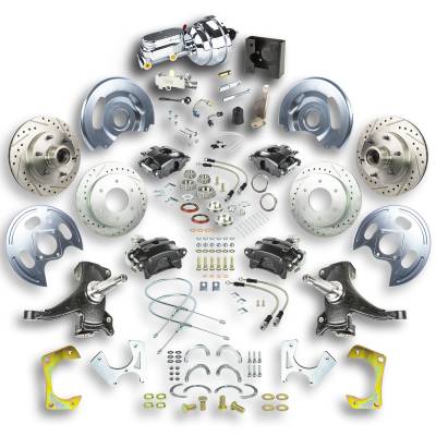 The Right Stuff Detailing - The Right Stuff Detailing TDC6356DBX RWD Brake Conversion Kit for Chevy/GMC
