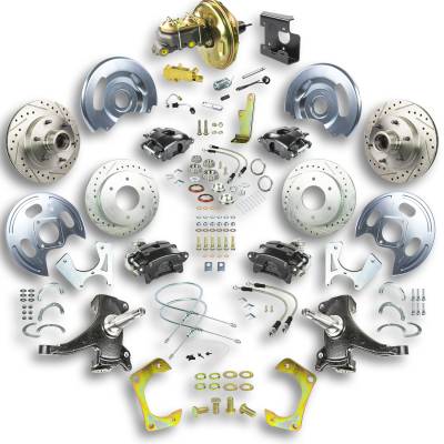 The Right Stuff Detailing - The Right Stuff Detailing TDC6756DB RWD Brake Conversion Kit for Chevy/GMC