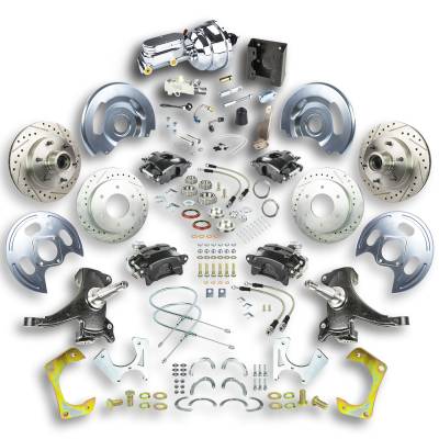 The Right Stuff Detailing - The Right Stuff Detailing TDC6756DBX RWD Brake Conversion Kit for Chevy/GMC
