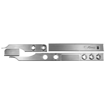 Trim Parts - Trim Parts 3053 1965 Chevy II & Nova Dash Trim Set 5 Pieces