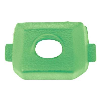 Trim Parts - Trim Parts 5226R 1976 Corvette Rear View Mirror Bracket Cover Blue/Green EACH