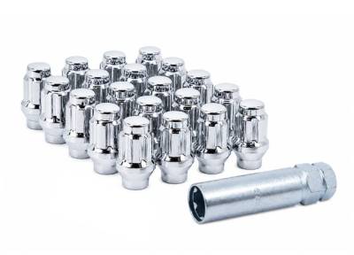 Gorilla Automotive - Gorilla Automotive K5CES-14150GR Spline Lug Nut Kit 14mm x 1.5 Chrome 20PC & Key
