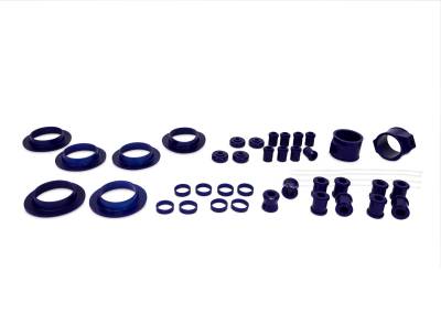SuperPro - SuperPro KIT0186K Suspension Bushing Kit Front/Rear for 53-56 Triumph TR2 Base