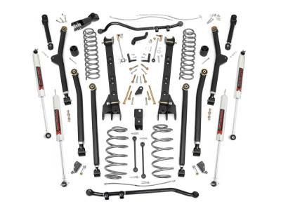 Rough Country Suspension Systems - Rough Country 65940 6" M1 Suspension Lift Kit LA for 97-06 Jeep Wrangler TJ