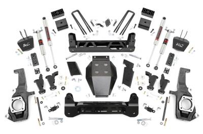 Rough Country Suspension Systems - Rough Country 10340 5" M1 Suspension Lift Kit for 11-19 Silverado/Sierra 2500HD