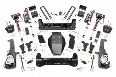 Rough Country Suspension Systems - Rough Country 10350 5" Vertex Lift w/Torsion Drop for 11-19 Silv/Sra 2500HD/3500